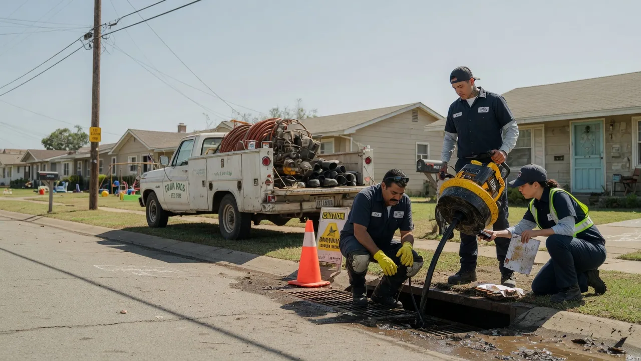 Drain Cleaning in Muenster, TX near me